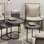 Arnett Side Tables // Grey