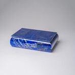 Genuine Polished Lapis Lazuli Jewelry Box