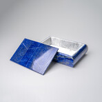 Genuine Polished Lapis Lazuli Jewelry Box