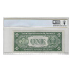 1935 C $ 1 Silver Certificate HIGH GRADE PCGS 67 EPQ # 866