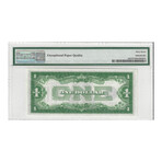 1928 A $ 1 Silver Certificate EXTREMLY HIGH GRADE PMG 67 EPQ SUPERB GEM NEW # 324