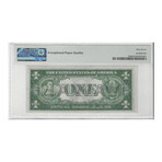 1935 A $ 1 HAWAII - WWII EMERGENCY ISSUE NOTE PMG 67 EPQ # 025