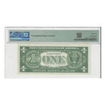 1957 A $ 1 Silver Certificate PMG 66 EPQ LUCKY SERIAL NUMBER 888