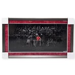 Tiger Woods // Autographed Panoramic Photograph + Framed