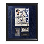 Shohei Ohtani // LA Dodgers // 50/50 Framed Cards - 50thHR & 50thSB // SGC 9.5