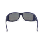 Men's Dune Polarized Sunglasses // Matte Navy + Gray
