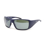 Men's Dune G Polarized Sunglasses // Matte Navy + Green