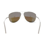 Men's Windspeed XL Aviator Metal Sunglasses // Guntmetal + Blue Water