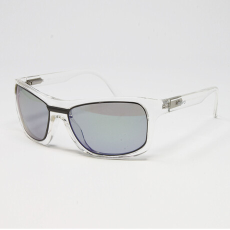 Unisex Genesis Sport Wrap Interchangeable Sunglasses // Clear
