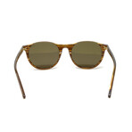 Women's Kendall  Horn Polarized Sunglasses Lens // Amber + Gold Mirror