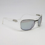 Unisex Genesis Sport Wrap Interchangeable Sunglasses // Clear