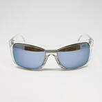 Unisex Genesis Sport Wrap Interchangeable Sunglasses // Clear