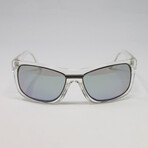 Unisex Genesis Sport Wrap Interchangeable Sunglasses // Clear