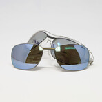 Unisex Genesis Sport Wrap Interchangeable Sunglasses // Clear