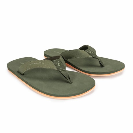 Ultralighter Flip Flops // Olive (US: 7)