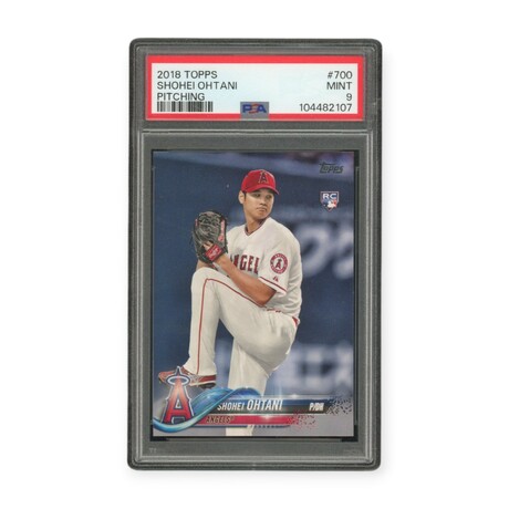 Shohei Ohtani // 2018 Topps Pitching // Rookie Card // PSA 9 Mint