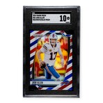Josh Allen // 2024 Panini Prizm Red/White/Blue Prizm // SGC 10 Gem Mint