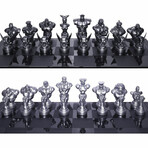 Street Fighter // 25th Anniversary Resin Chess Set w/ Game Board