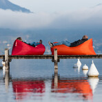 Lamzac the Original 1.0 Inflatable Lounge // Orange