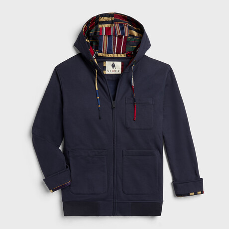Champ Zip-Up Hooded Jacket // Black (S)