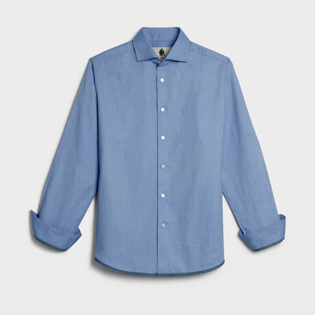 Cambridge Button-Up Shirt // Blue (S)