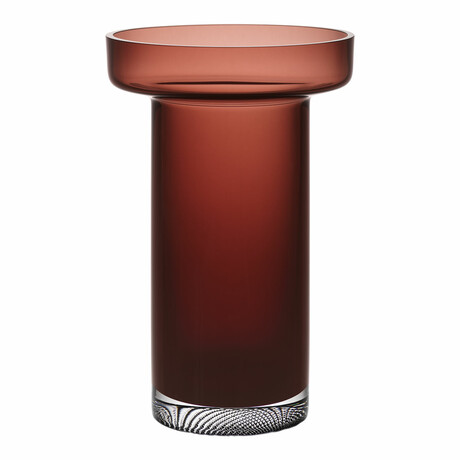 Limelight // Vase Burgundy