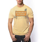 Permanent Vacation T-Shirt // Triblend Gold (XL)