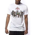 Trash Animal Poker T-Shirt // White (XL)