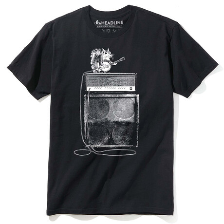 Squirrel Banjo T-Shirt // Black (S)