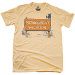 Permanent Vacation T-Shirt // Triblend Gold (XL)