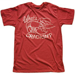 What'S Crackin T-Shirt // Red (XL)