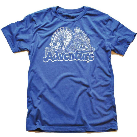 Life'S An Adventure T-Shirt // Royal (S)
