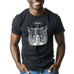 Evil Cat T-Shirt // Black (L)