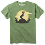 Jackalope T-Shirt // Triblend Kelly (L)