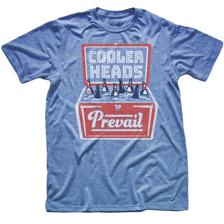 Cooler Heads T-Shirt // Triblend Royal (S)
