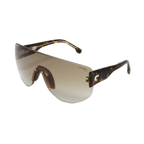 Carrera // Unisex // Shield Sunglasses // Havana + Brown