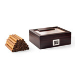 Mantle Cigar Humidor + Accessories