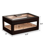 Inlumino LED Lighted Cigar Humidor