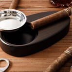 Mantle Cigar Humidor + Accessories