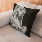 Banksy Inspired Madonna Double Sided Print Pillow - Stuffed (18" x 18")