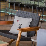 Banksy Inspired There Is Always Hope Double Sided Print Pillow - Stuffed (18" x 18")