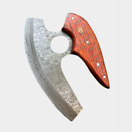 Damascus ULU Knife
