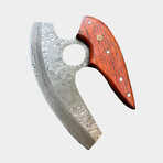 Damascus ULU Knife