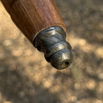 Hand Forged Damascus Steel Tomahawk Axe // Wood Handle