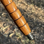 Hand Forged Damascus Steel Tomahawk Axe // Wood Handle