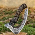 Mini Axe + Pizza Cutter // Hand Forged
