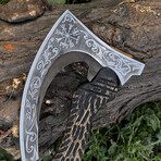 Mini Axe + Pizza Cutter // Hand Forged