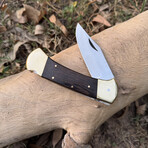 D2 Tool Steel Pocket Folding Knife