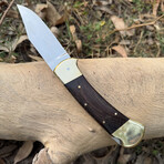 D2 Tool Steel Pocket Folding Knife