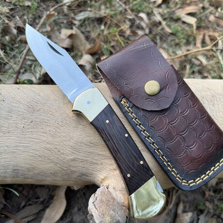 D2 Tool Steel Pocket Folding Knife